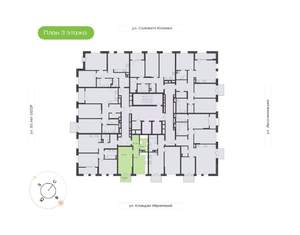 1-к квартира, вторичка, 42м2, 3/12 этаж