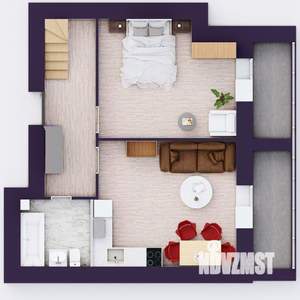 2-к квартира, вторичка, 67м2, 20/20 этаж