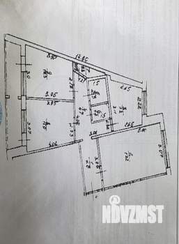3-к квартира, вторичка, 61м2, 1/9 этаж