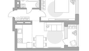 2-к квартира, вторичка, 47м2, 17/23 этаж