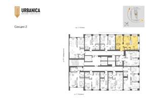 3-к квартира, вторичка, 57м2, 17/32 этаж