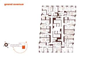 2-к квартира, вторичка, 49м2, 30/32 этаж