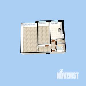 2-к квартира, вторичка, 44м2, 1/11 этаж