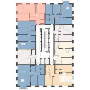 2-к квартира, вторичка, 82м2, 16/18 этаж