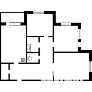 3-к квартира, вторичка, 76м2, 3/9 этаж
