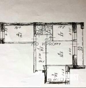 3-к квартира, вторичка, 68м2, 8/10 этаж