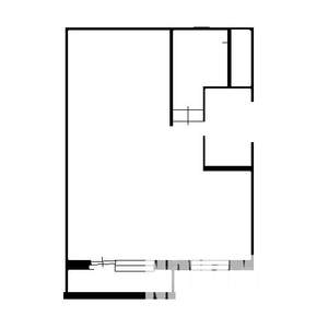 1-к квартира, вторичка, 33м2, 9/9 этаж