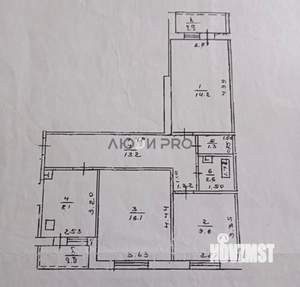 3-к квартира, вторичка, 65м2, 7/9 этаж