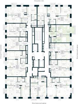1-к квартира, вторичка, 47м2, 16/30 этаж