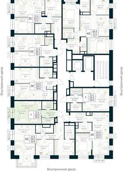 Студия квартира, вторичка, 29м2, 6/15 этаж