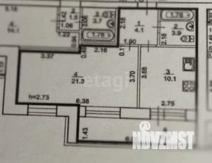 1-к квартира, вторичка, 48м2, 5/10 этаж