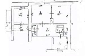 3-к квартира, вторичка, 75м2, 1/1 этаж