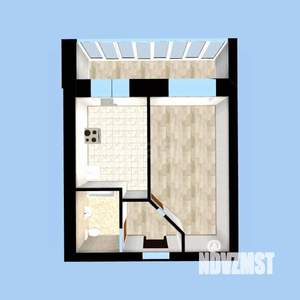 1-к квартира, вторичка, 33м2, 9/20 этаж