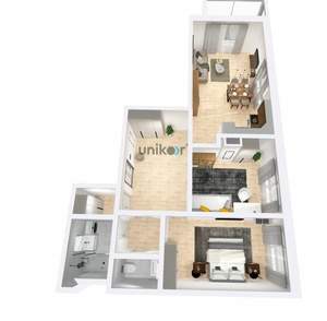 3-к квартира, вторичка, 74м2, 7/27 этаж