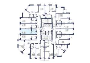 Студия квартира, строящийся дом, 26м2, 27/34 этаж
