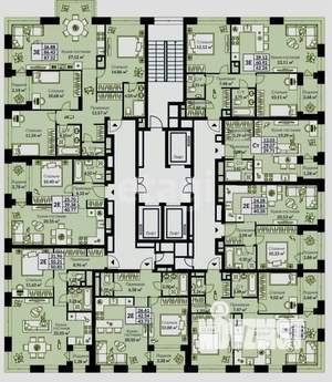 1-к квартира, вторичка, 41м2, 4/30 этаж