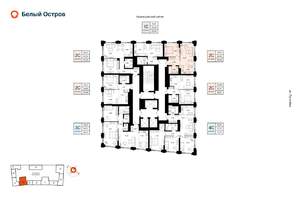 2-к квартира, вторичка, 38м2, 21/23 этаж