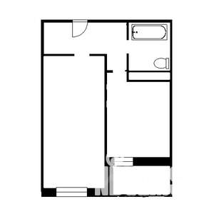1-к квартира, вторичка, 35м2, 12/17 этаж