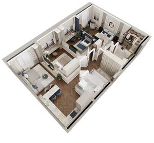 3-к квартира, вторичка, 86м2, 7/18 этаж