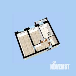 2-к квартира, вторичка, 49м2, 6/8 этаж
