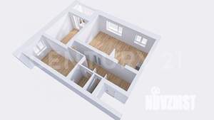 3-к квартира, вторичка, 74м2, 4/6 этаж