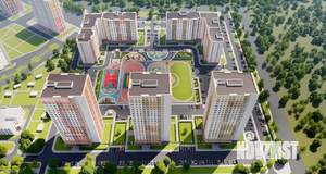 2-к квартира, строящийся дом, 54м2, 13/25 этаж