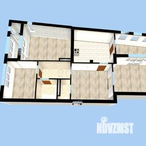 3-к квартира, вторичка, 121м2, 9/16 этаж