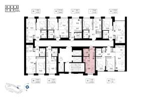 1-к квартира, вторичка, 25м2, 5/25 этаж