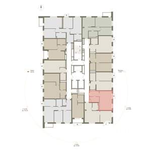 1-к квартира, вторичка, 34м2, 2/25 этаж