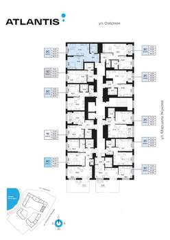 2-к квартира, вторичка, 46м2, 4/32 этаж