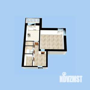 1-к квартира, вторичка, 48м2, 3/10 этаж