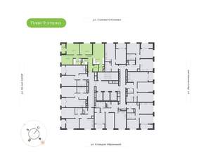3-к квартира, вторичка, 80м2, 9/24 этаж
