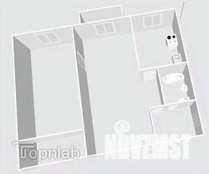 2-к квартира, вторичка, 46м2, 5/5 этаж