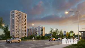 2-к квартира, вторичка, 52м2, 16/17 этаж