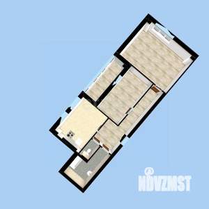 3-к квартира, вторичка, 81м2, 12/15 этаж
