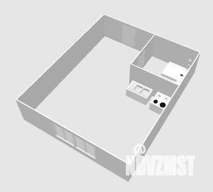 Студия квартира, вторичка, 18м2, 4/5 этаж