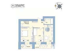 2-к квартира, вторичка, 85м2, 18/20 этаж