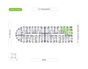 3-к квартира, вторичка, 85м2, 5/25 этаж