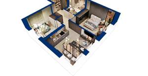 2-к квартира, вторичка, 55м2, 8/25 этаж