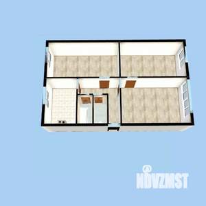 3-к квартира, вторичка, 61м2, 1/5 этаж