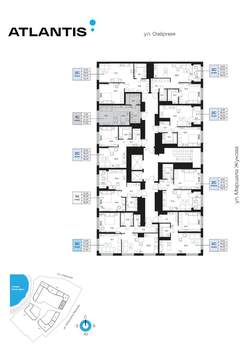 1-к квартира, вторичка, 27м2, 8/32 этаж