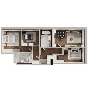 3-к квартира, вторичка, 89м2, 2/23 этаж