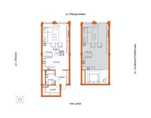 1-к квартира, вторичка, 67м2, 2/5 этаж