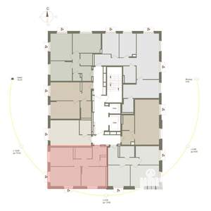 2-к квартира, вторичка, 56м2, 6/10 этаж