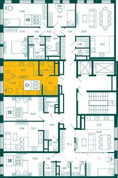 Студия квартира, вторичка, 29м2, 11/14 этаж