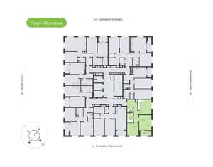 2-к квартира, вторичка, 66м2, 18/18 этаж