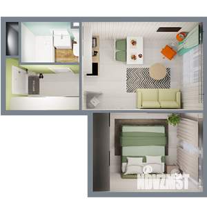 2-к квартира, вторичка, 34м2, 4/24 этаж