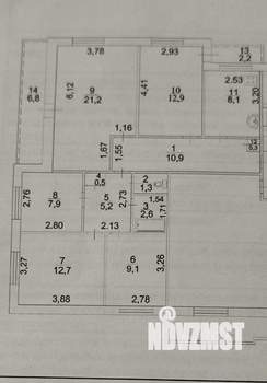 5-к квартира, вторичка, 93м2, 4/9 этаж