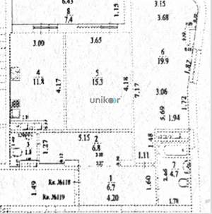 2-к квартира, вторичка, 74м2, 9/18 этаж