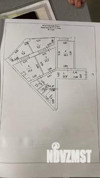 2-к квартира, вторичка, 78м2, 1/9 этаж